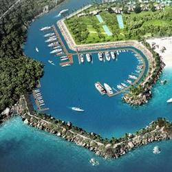三亞瑞吉酒店遊艇碼頭設計